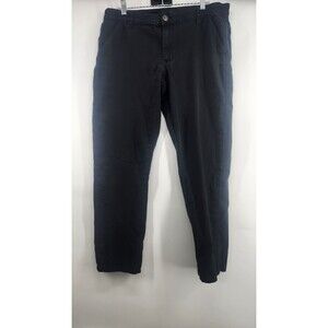 Fried Denim Mens 34X30 Slim Fit Black Casual Front Pocket Pants